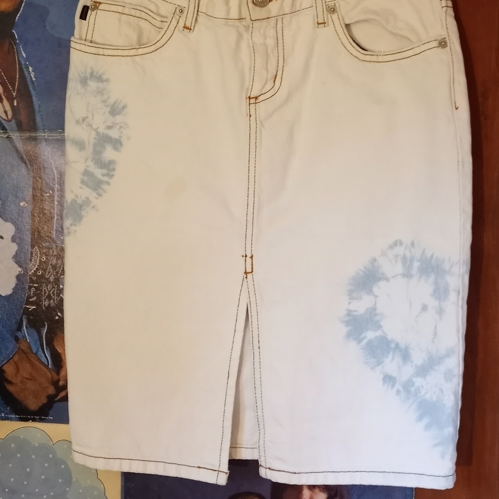Vintage Acid Wash Juicy Couture Pencil Skirt